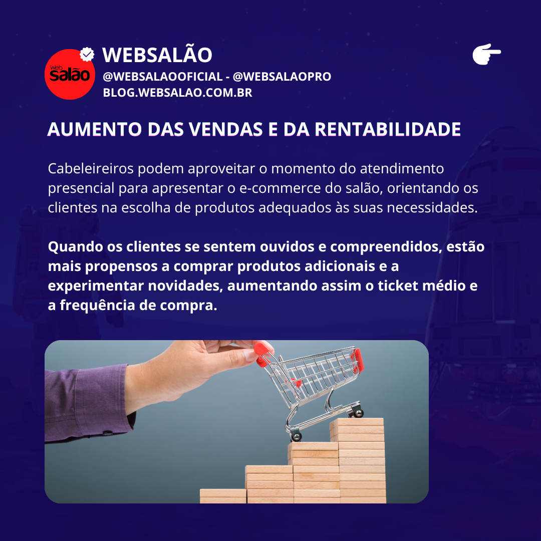 Segredo revelado: Turbine as vendas no e-commerce do seu salão!
