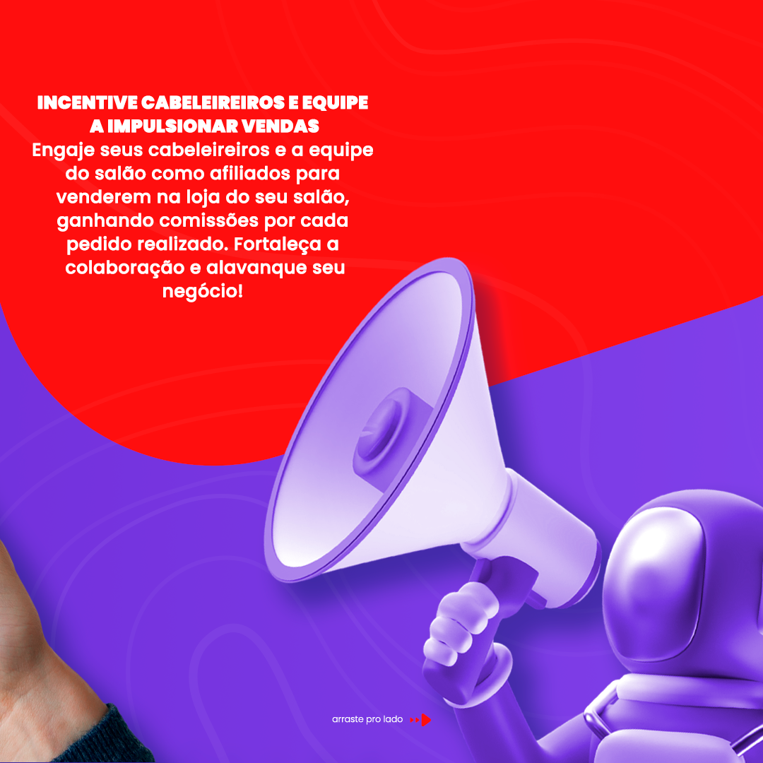 Incentive Cabeleireiros e Equipe a Impulsionar Vendas